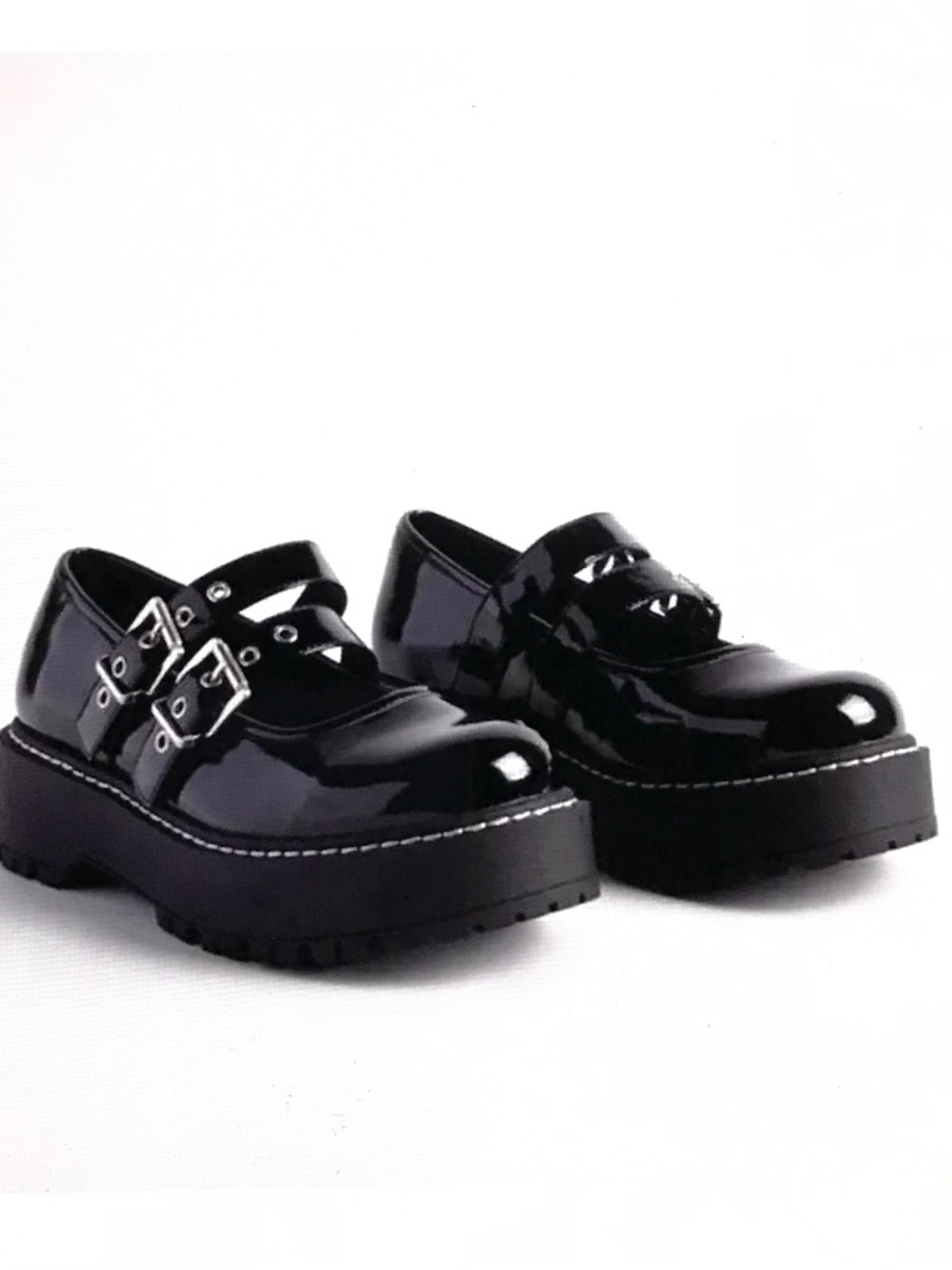 TORRID Mary Jane Black Patent Shoe Size 10.5 WW Extra Wide Width
